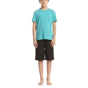 HURLEY Black Casual Durable Surf Skate Chino Shorts Boys Size 14